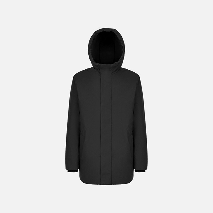 Trench coat SPHERICA MAN Black | GEOX
