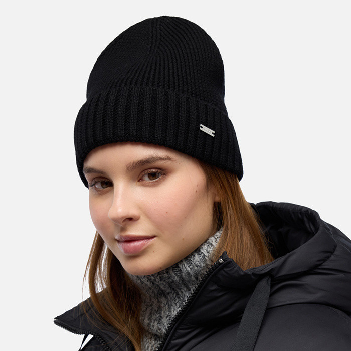 Cap CELESTYE WOMAN Black | GEOX
