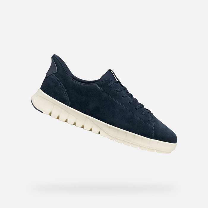 Slip in sneakers FLEXTRIDE PLUS MAN Navy | GEOX