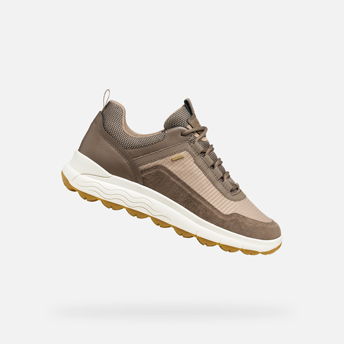Waterproof trainers SPHERICA 4X4 ABX WOMAN Powder/Taupe | GEOX