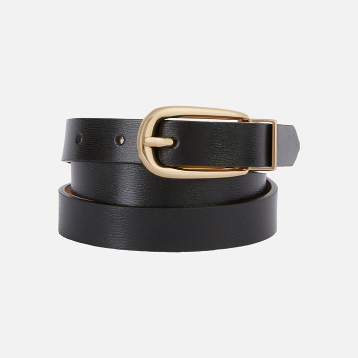 Reversible belt BELT WOMAN Black/Light rose | GEOX