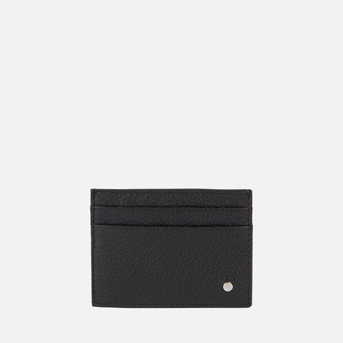 Card holder WALLET MAN Black | GEOX