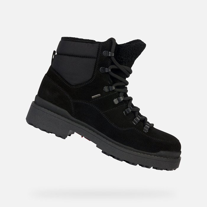 Waterproof boots NEVEGAL ABX WOMAN Black | GEOX