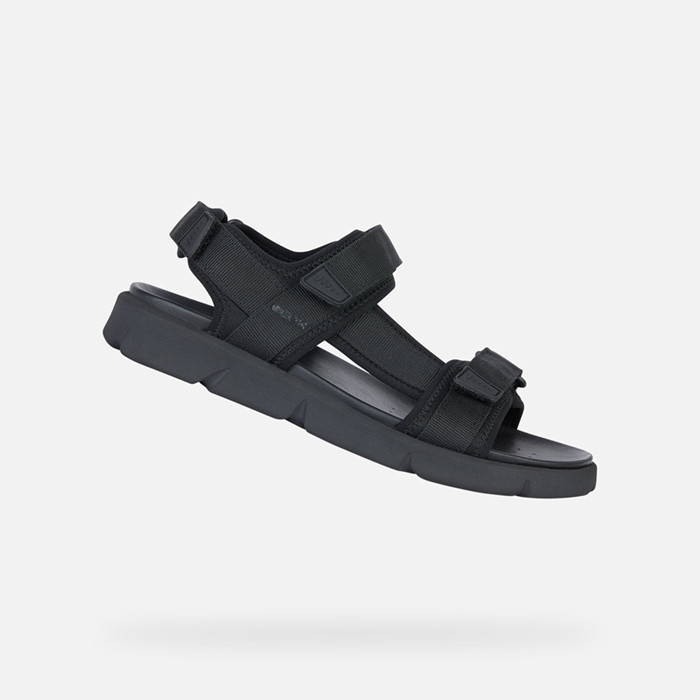 open sandals XAND 2S MAN Black | GEOX