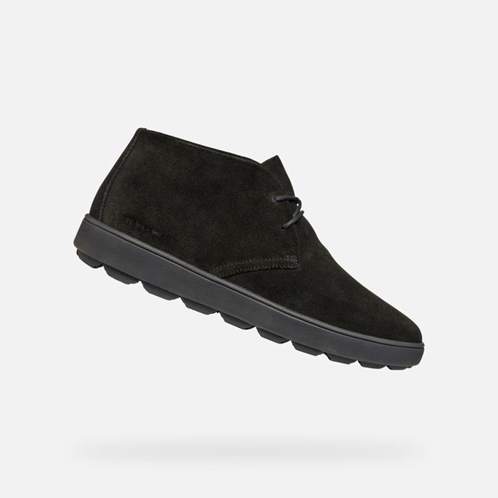 Suede shoes SPHERICA ECUB-1 MAN Dark Coffee | GEOX