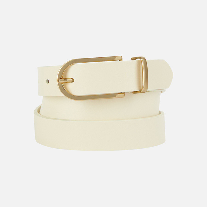 Belt BELT WOMAN Ivory | GEOX