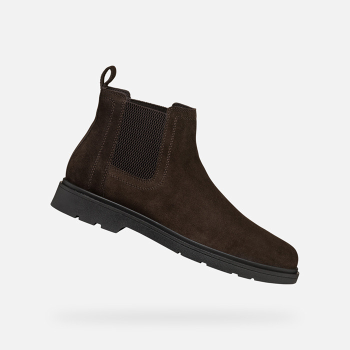 Chelsea boots SPHERICA EC1 MAN Dark Brown | GEOX