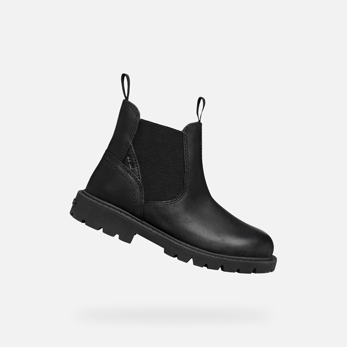 Chelsea boots SHAYLAX JUNIOR Black | GEOX