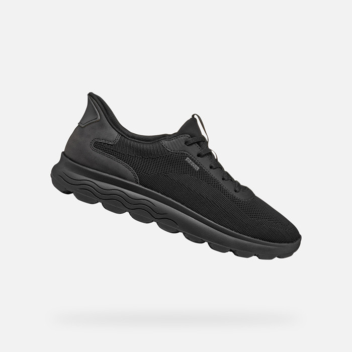 Slip in sneakers SPHERICA PLUS MAN Black | GEOX